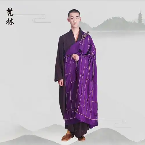 梵林定制款佛教用品法师和尚僧人袈裟
