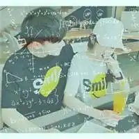 带有公式的情侣头像拿着饮料【点击鼠标右键下载】