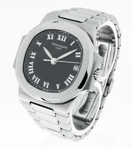 百达翡丽nautilus系列精钢黑面男表3800/1a-001