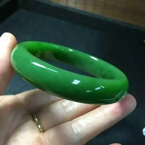 石木藏品和田碧玉精美手镯