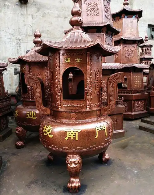 炉寺庙烧纸炉焚经化宝炉焚经炉土地庙化宝炉元宝炉化经炉祭祀宗教用品