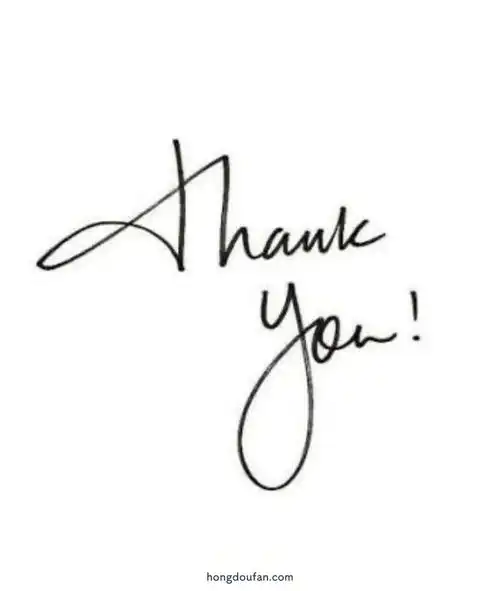 11张英文谢谢你thankyou可爱标题彩色简笔画
