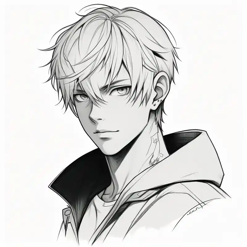 这些头像展现了男生的冷酷与不羁,每一个眼神都充满了藐视一切的力量