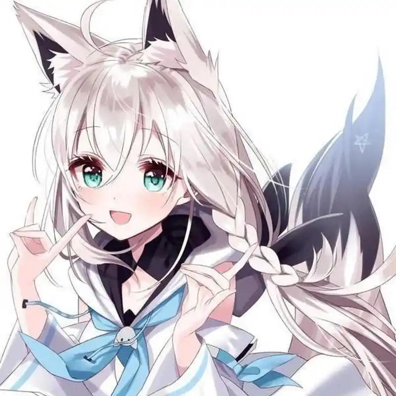 猫系少女动漫头像 喵喵喵93