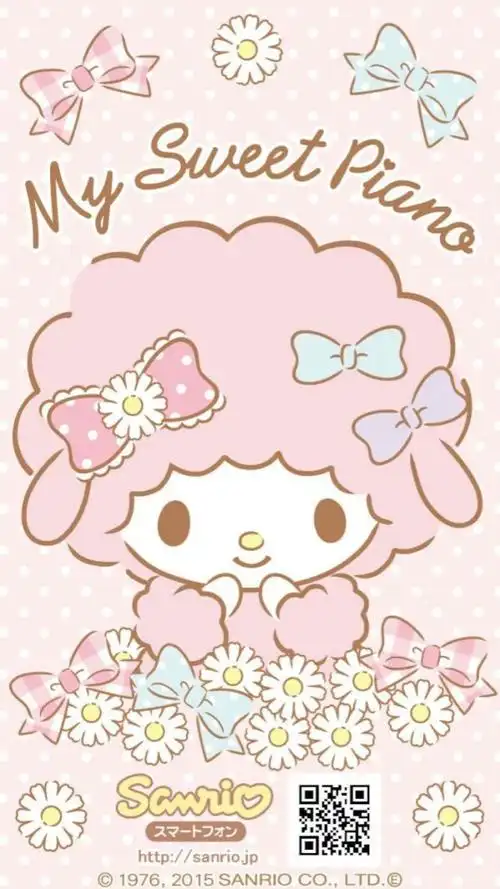 pianosanrio可爱wallpaper手机壁纸背景锁屏壁纸