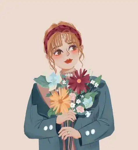 2021917少女插画头像2