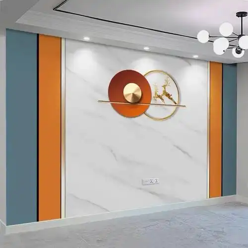 100款电视背景墙沙发墙卧室墙背景画墙布.#100款电视背景 - 抖音