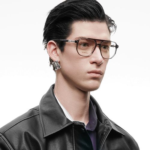 入戏眼镜theowner近视镜框男潮潮牌tof21211114双梁眼镜架