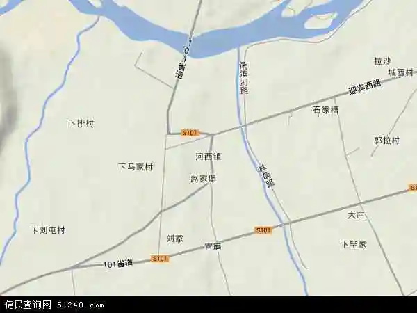河西镇地图 - 河西镇卫星地图 - 河西镇高清航拍地图 - 便民查询网