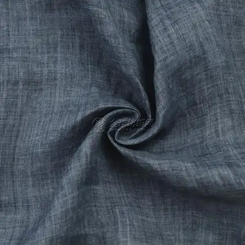 厂家直供天丝苎麻休闲面料西服面料