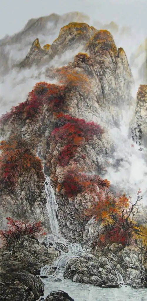 贾德江评论北京美术家协会理事陈克永的山水画(摘录)