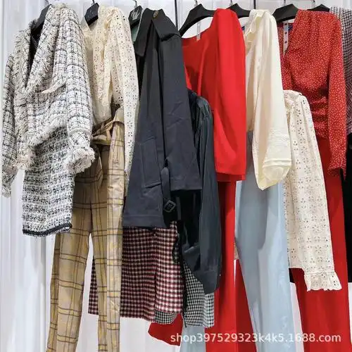 小鱼仔 22秋一线大牌女装杂款走份直播实体品牌撤柜女装杂款走份