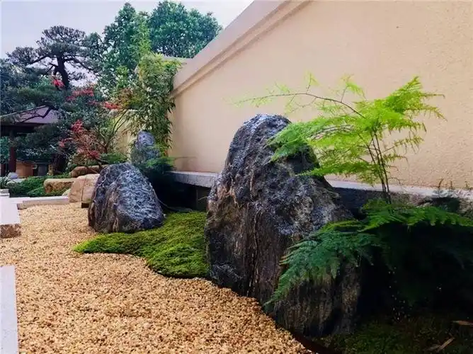 庭院景观置石的设计摆放,有哪些技巧和禁忌呢?_山石_石块_材料
