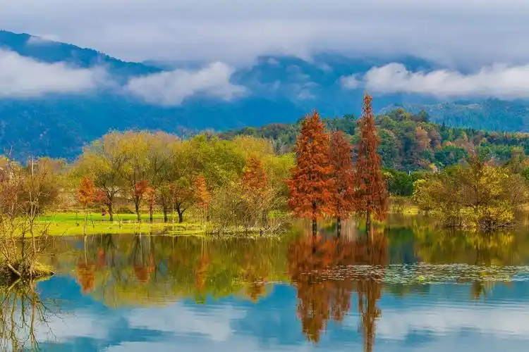它是中国四大最美赏秋地之一,风景如画,令人神往!
