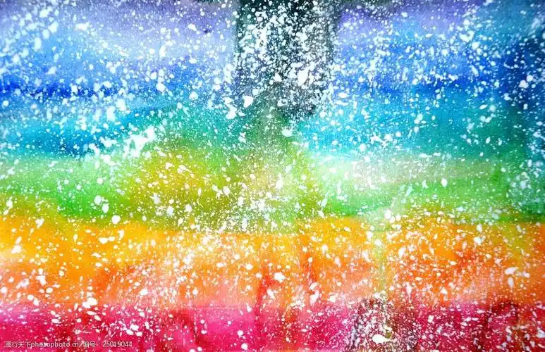 丰富色彩水彩纹理底纹图片素材