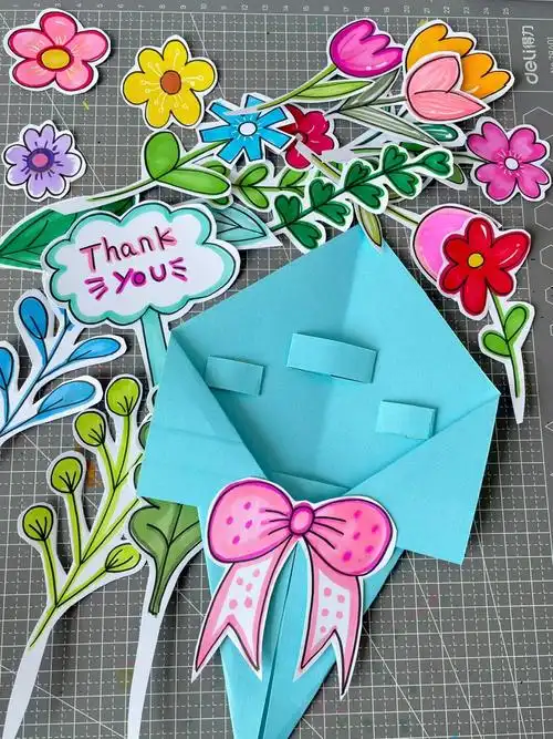 自制节日礼物|超走心节日生日手工花束  教师节特别献礼  如果你家里