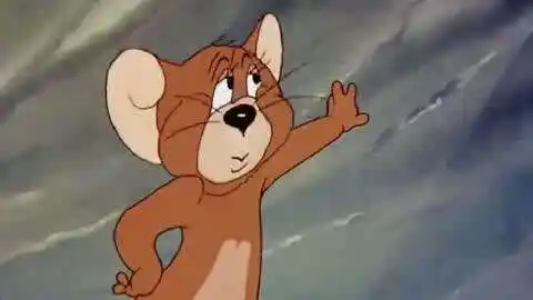 猫和老鼠:汤姆吃口香糖,杰瑞一个劲的流口水