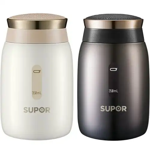 苏泊尔保温杯真空304不锈钢星空大容量便携带商务办茶杯水杯