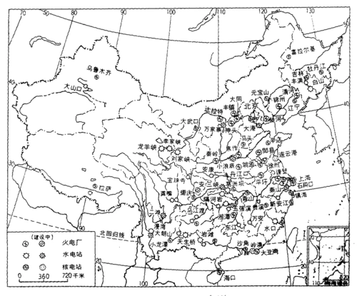 求高中地理中国地形图,气候图,等等.