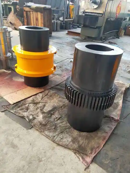 蛇簧联轴器蛇形联轴器弹簧罩壳联轴器js型蛇簧罩壳联轴器
