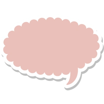 可爱的会话气泡