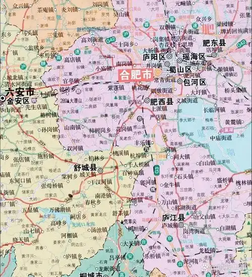 舒城县位于安徽六安市,其区位条件优越,与省会合肥毗邻.