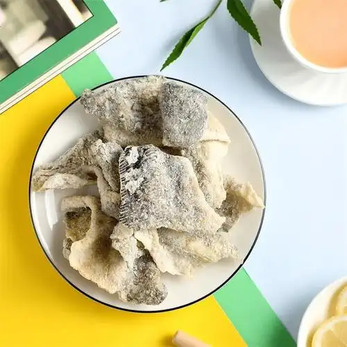 第件元味back港式网红鱼皮咸蛋黄鱼皮香脆鱼皮港式原味酥脆鱼皮1袋装