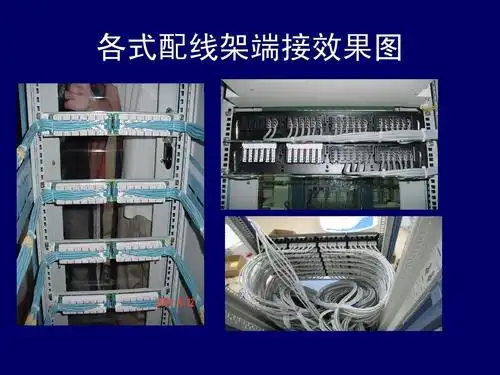 各式配线架端接效果图