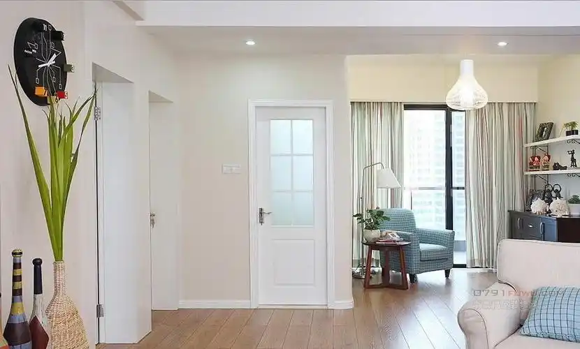 简约客厅门套效果图