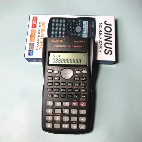 joinus众成牌82ms科学函数计算器学生考试用人教版分数计算机批发