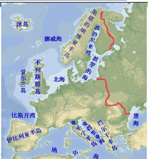 1,区域地理---欧洲西部_知识总结