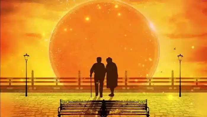 温馨又从容;最美夕阳红!一祝老年朋友们笑口常开乐享天伦!