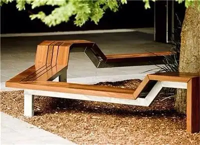 新城市 户外景观椅长凳