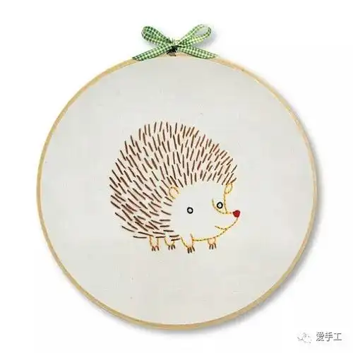 可爱的刺绣小动物们