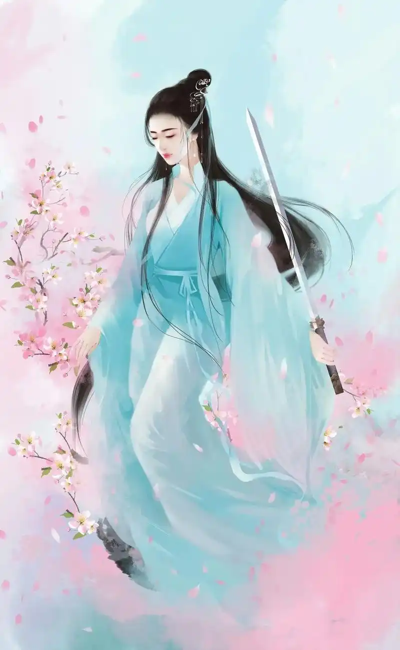 超飒古风侠女壁纸|美人如玉剑如虹