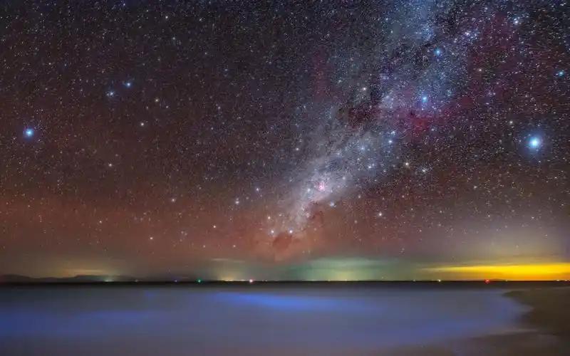 4k星空摄影师眼中的日月星辰大美星空和百年一遇的天文奇观