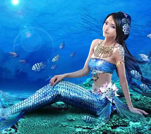 送给您们我手机珍藏的美人鱼手机壁纸