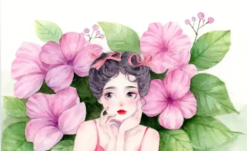 可爱的小姐姐头像壁纸