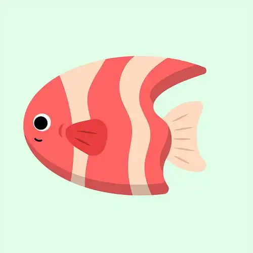 卡通可爱的鱼