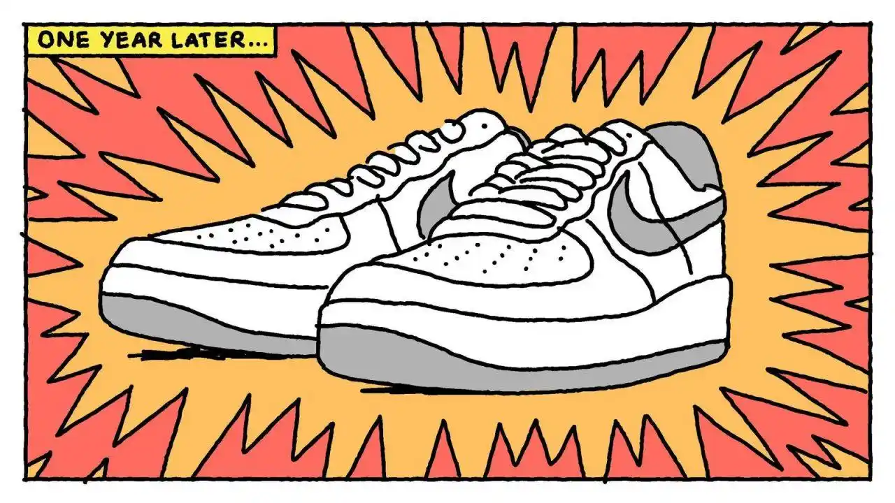 官方新闻 / 看漫画学历史 nike air force 1 篇