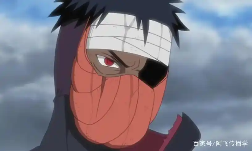 带土伪装成阿飞后,依旧改不了小时候的习惯,可惜卡卡西老眼昏花