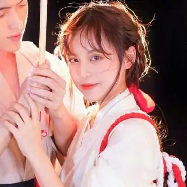 日系和风情侣头像真人唯美图片