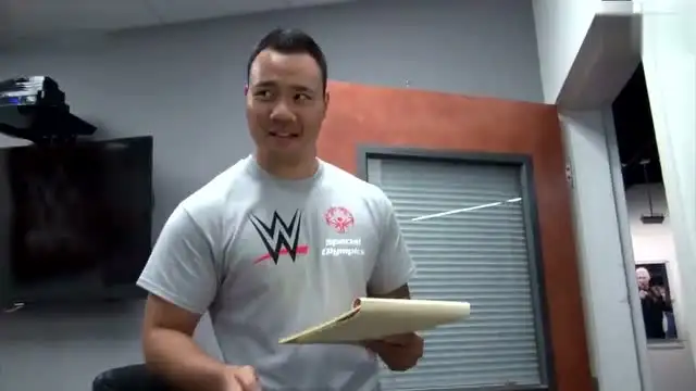 wwe首位中国人王彬学习视频