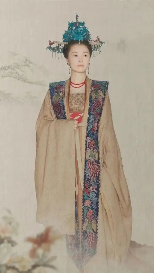 张贵妃·霞帔74清平乐剧照·徽柔公主·霞帔霞帔在宋代也用作悸衣