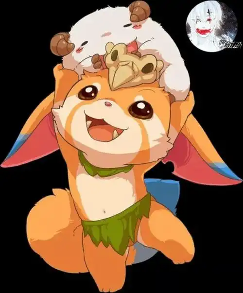 英雄联盟 lol 纳尔 萌图 可爱 迷失之牙 游戏 gnar