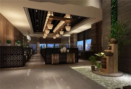 和光宴饭店中式风格装修案例