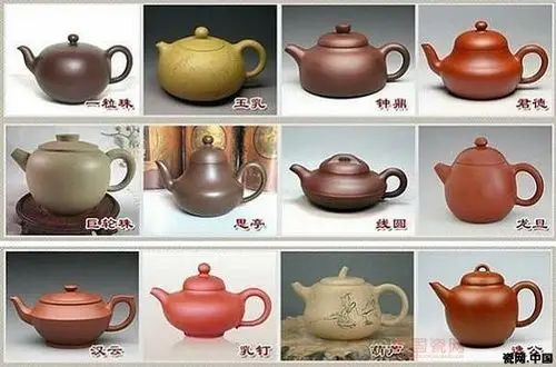 紫砂壶造型及名称