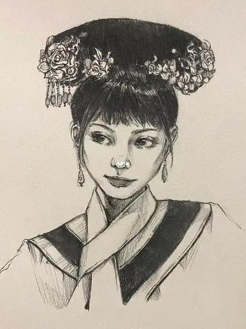 我的随手画  #甄嬛传