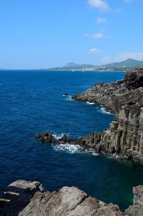 韩国济州岛海边风光