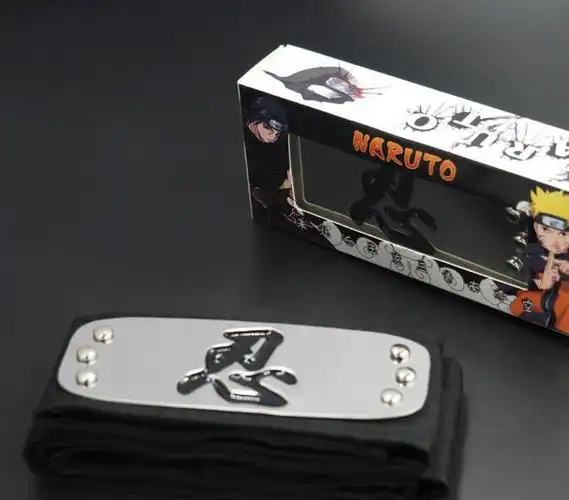 动漫cos道具头带批发 火影忍者晓组织护额十款头带cos道具